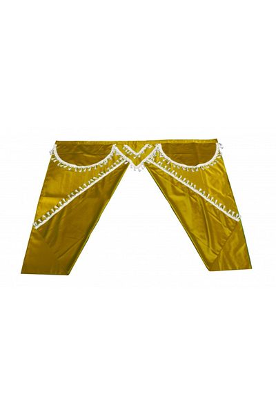 CED AUTO TRADE Set perdele Premium cabina camion, universal compatibil cu MAN, culoare crem