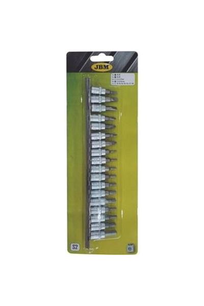 JBM SET 18 CAPETE TUBULARE 1/4` JBM
