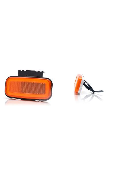 WAS SIDE LIGHT LED 1402 W199, 12V-24V, ORANGE POSITION WAS