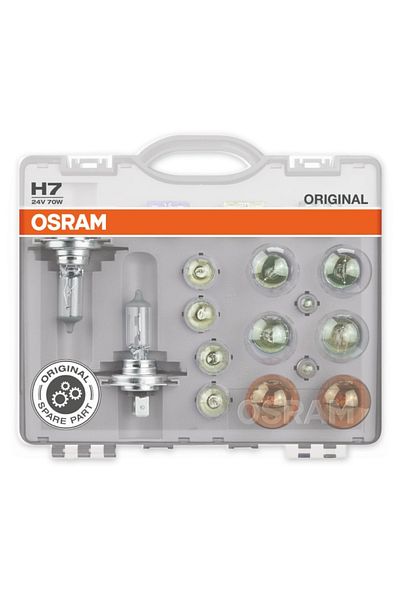Osram SET BECURI AUTO DE REZERVA CAMION 24V H7 OSRAM