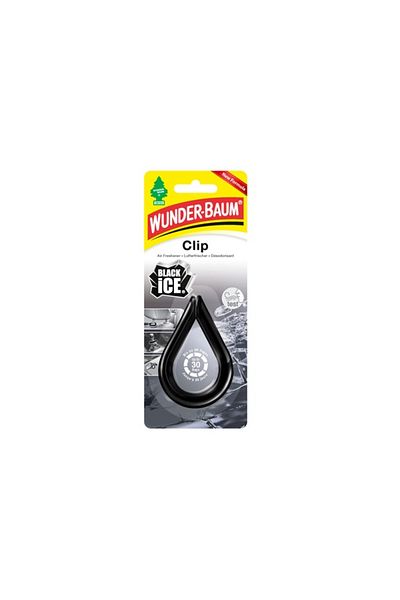 Wunder-Baum Odorizant Auto Clip Wunder-Baum Black Ice