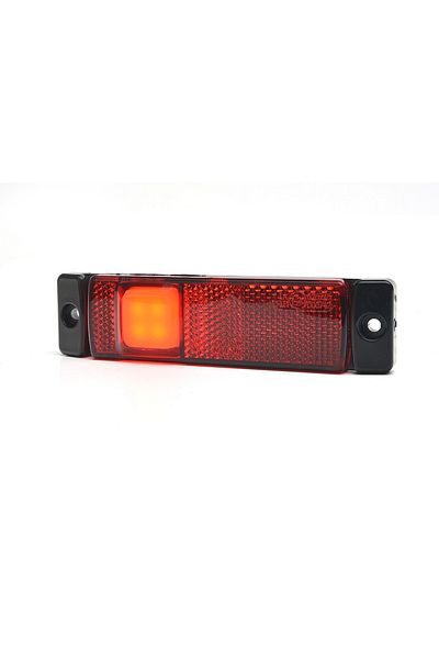 WAS LAMPA GABARIT LED 1236 W45NS, 12V-24V, POZITIE ROSU WAS