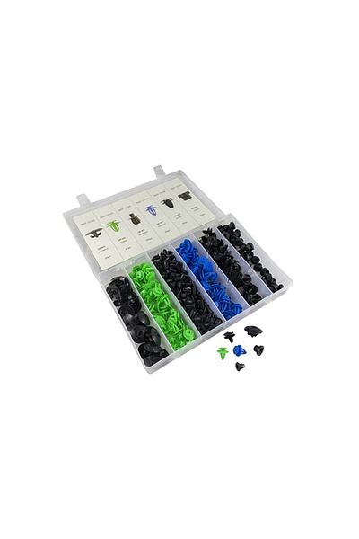 JBM JBM PLASTIC CLIP KIT FOR VAUXHALL / OPEL 300PCS