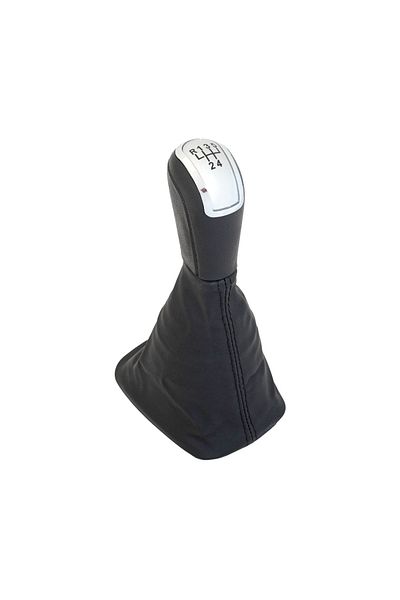Mega Drive SHIFT KNOB WITH SLEEVE FOR SKODA FABIA I 1999-2007 5 SPEED