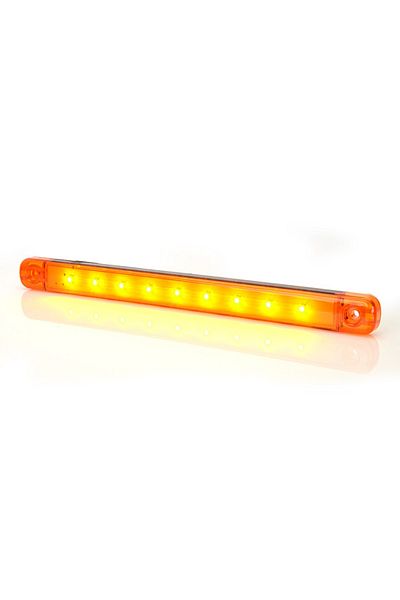 WAS SIDE LIGHT LED 717 W97.4, 12V-24V, ORANGE POSITION WAS