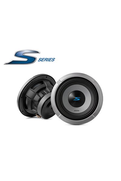 Alpine Difuzor subwoofer auto Alpine S2-W8D4, 20 cm, 900W RMS, 4 ohmi
