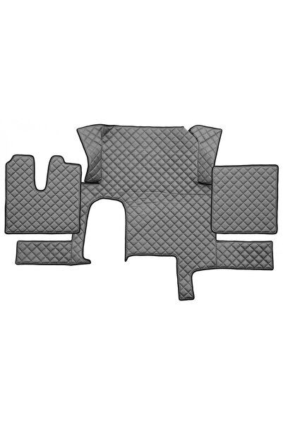 CED AUTO TRADE Σετ πατάκια φορτηγού, οικολογικό δέρμα MAN TGX 2007-2020, γκρι...