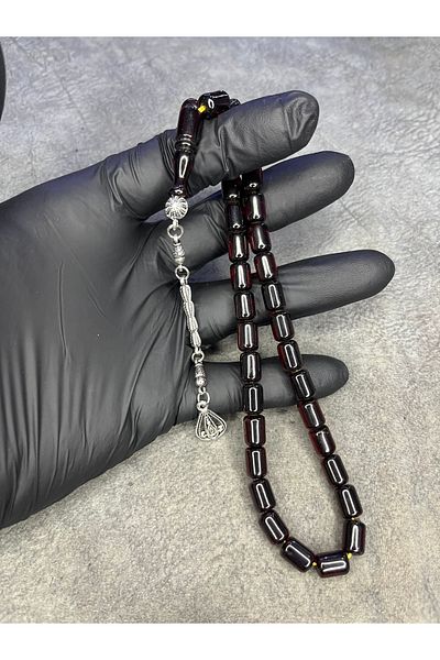 Mos Tespih High-End Stick Squeeze Amber Prayer Beads