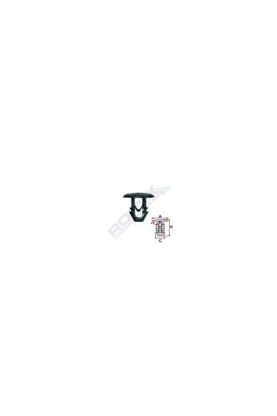 ROMİX Gasket Clips For Fiat Ducato Set 25 Pieces