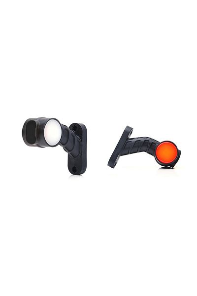 WAS LAMPA GABARIT LED CU BRAT 1096P W148.2. 12V-24V. POZITIE ALB / ROSU DREAPTA WAS