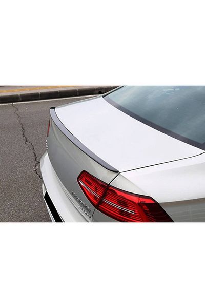 CED AUTO TRADE Trunk spoiler compatible with VW Passat B8 2015-2019, plastic, glossy black