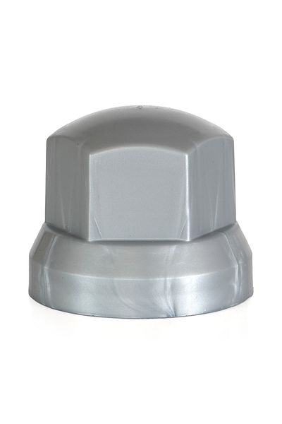 Mega Drive Set of 10 Plastic Wheel Hub Caps 33 Mm Gray 41 Mm