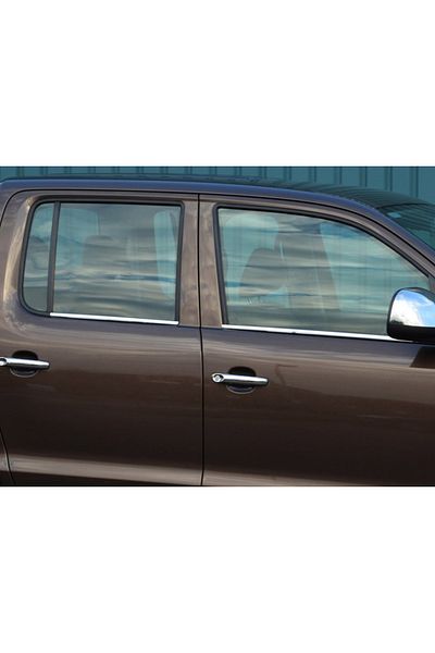CED AUTO TRADE Stainless steel window trim set VW AMAROK 2010->