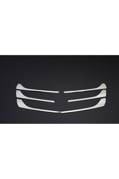 CED AUTO TRADE Set of 5 stainless steel grille ornaments compatible with Mercedes Vito W447 2014-2020