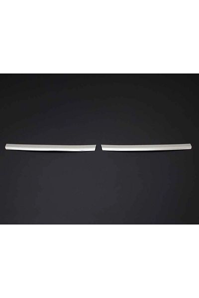 CED AUTO TRADE Set 2 ornamente din inox compatibile grila VW Golf 7 VII 2012-2019 comfortline