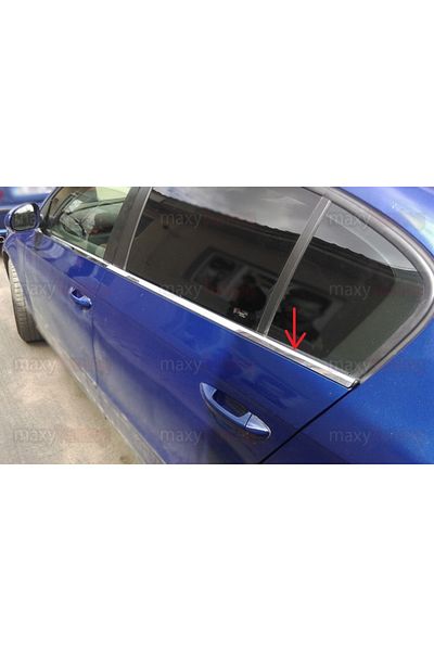 CED AUTO TRADE Set of 4 stainless steel door sill trims VW PASSAT B6 2005-2010 Sedan