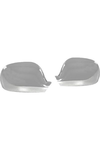 CED AUTO TRADE Capace cromate de oglinda compatibil Dacia Sandero 2008-2012, 2012-2020, inox