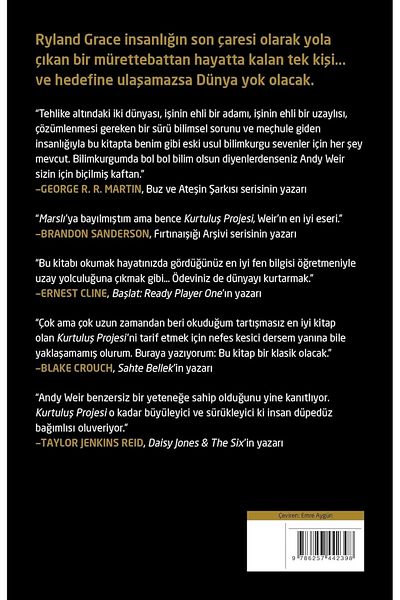 Bloomsbury The Expendables Project - Andy Weir