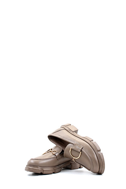 TUGERDİ Tugerdi Mink Buckle Genuine Leather Light Sole Quality Women's Casual...