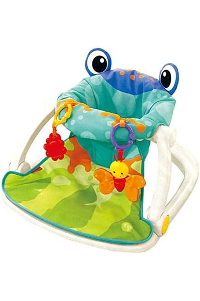 BUNCA 🧸 Baby Floor Chair with Activity Toys - Comfortable and Safe for Sitting, Playing and Feeding