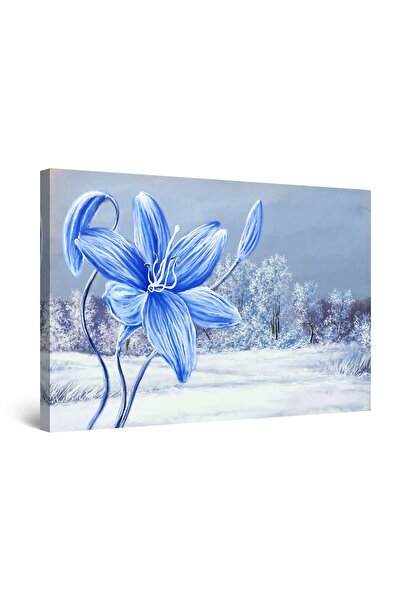 startonight Tablou DualView Startonight Floarea ghetii, 90 cm x 60 cm