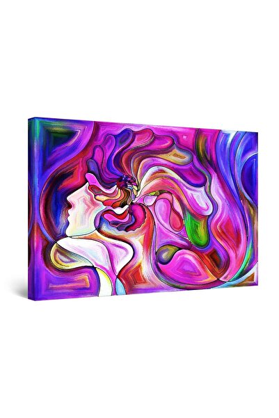 startonight Tablou DualView Startonight Profil de femeie, 90 cm x 60 cm