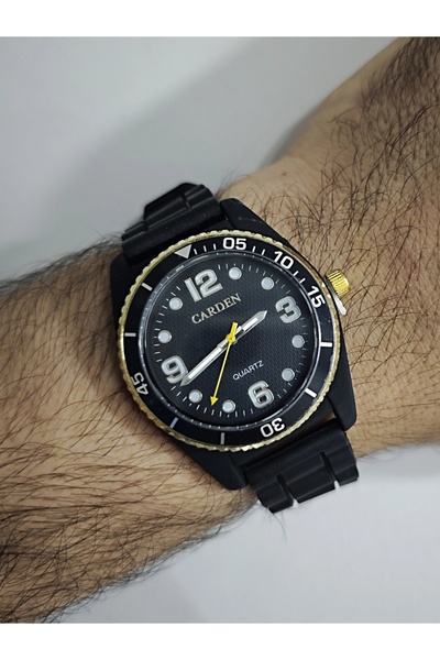 CARDEN kavçuk kordonlu spor kol saati