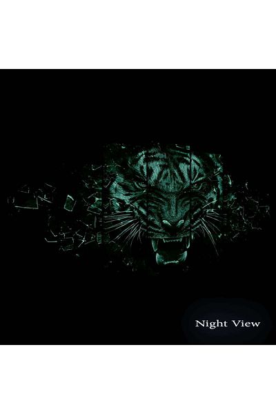 startonight Set Tablou DualView Startonight Tigru puternic, 7 piese, 100 x 240 cm