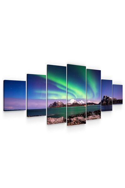 startonight Set Tablou DualView Startonight Spre Aurora Boreala, 7 piese, 100...