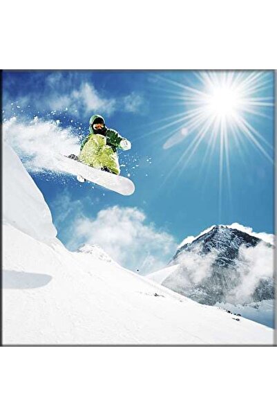 startonight Tablou DualView Startonight Snowboard, 60 x 60 cm