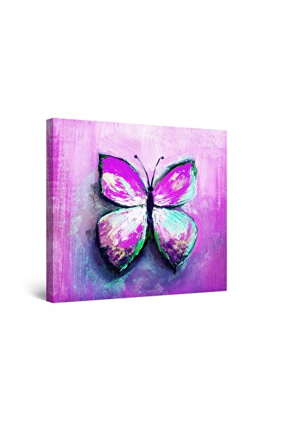 startonight Tablou DualView Startonight Fluturele Violet, 60 cm x 60 cm