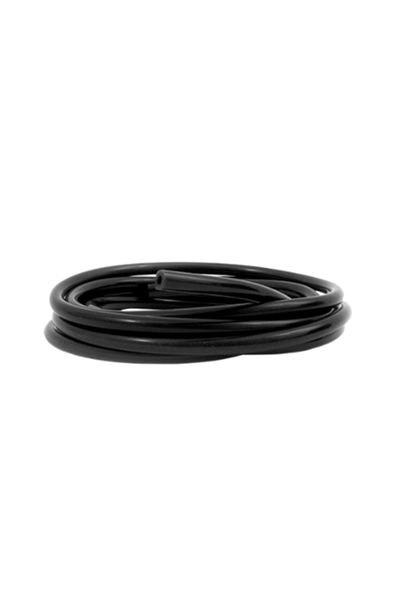 Universal Furtun de aspirare din silicon, 3 mm negru