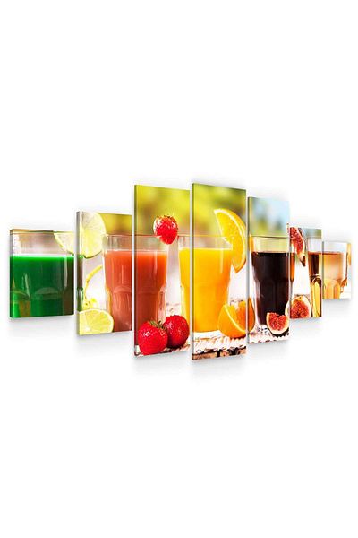 startonight Set Tablou DualView Startonight Fresh de …, 7 piese, 100 x 240 cm