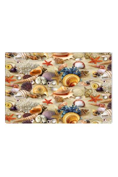 startonight Tablou DualView Startonight Stele de mare si scoici pe plaja, 60 x 90 cm