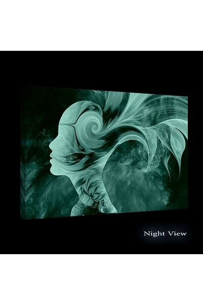 startonight Tablou DualView Startonight Fragilitate, 90 cm x 60 cm
