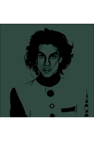 startonight Tablou Alb-Negru Abstract Startonight, Prince, 80 x 80 cm
