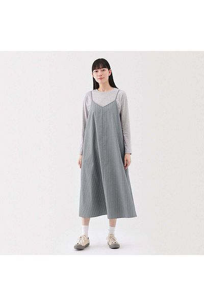 Muji Quick Dry Broadcloth Camisole Dress