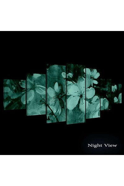 startonight Set Tablou DualView Startonight Marul Inflorit, 7 piese, 100 x 240 cm