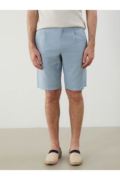 LC Waikiki Ανδρικό σορτς Standard Mold Linen Look