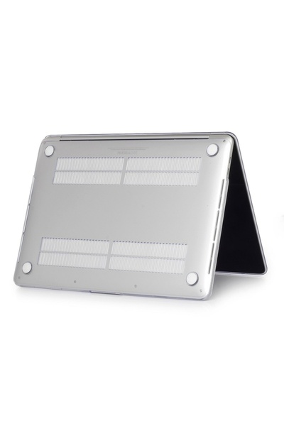 Megafox Teknoloji Husă compatibilă cu Apple Macbook 13.3' Air 2020 A2337 MSoft Crystal