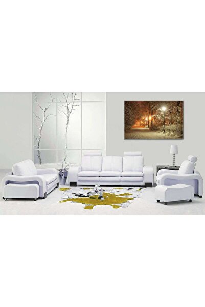 startonight Tablou DualView Startonight Iarna in parc, 80 x 120 cm