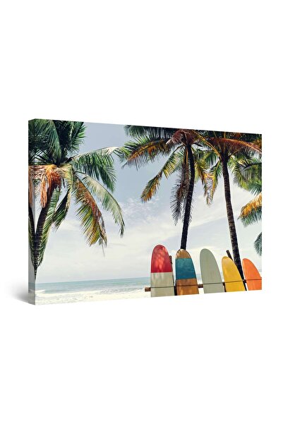 startonight Tablou DualView Startonight Palmieri si Surf, 120 cm x 80 cm