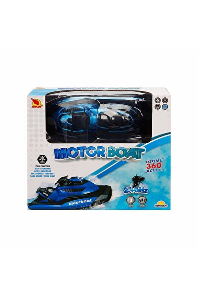 Sunman SEÇTİM ALDIM SUNMAN MOTOR BOAT T16B IŞIKLI USB F/F 2.4GHZ 360 DERECE 3+