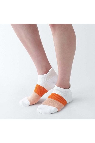 Muji Right Angle Sneaker Socks For Running for Women