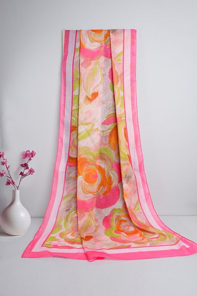 Sekine İpek Rose Soft Cotton Shal