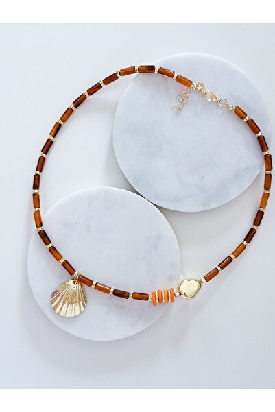 CHARMLUCKY Midye Coffee Necklace