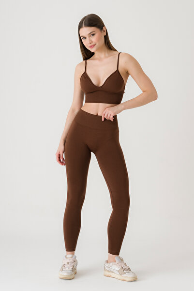 FANLEY Women's Seamless Sports Tank Top, Strap Crop, Sports Bra, Breast Supported, Flexible