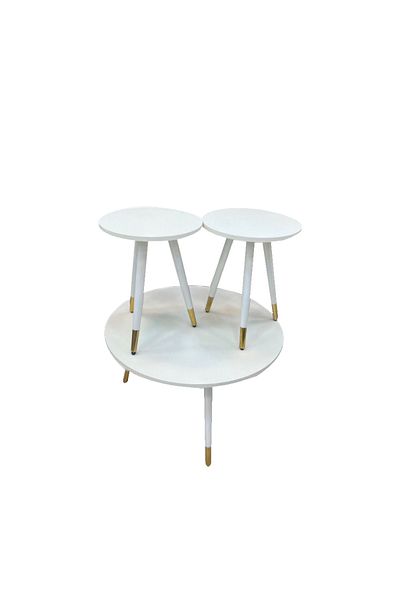Ch 3-piece tea table set