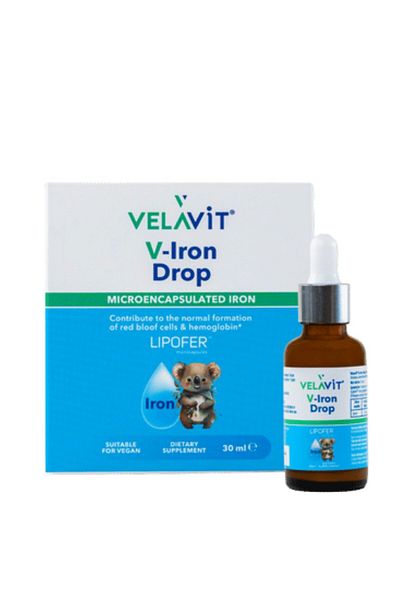 Velavit V-Iron Drop Iron Containing Drop Supplement Food