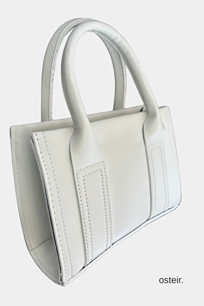 osteir Women's Mini Size Hand and Shoulder Bag with Adjustable Shoulder Strap and Zipper Closure